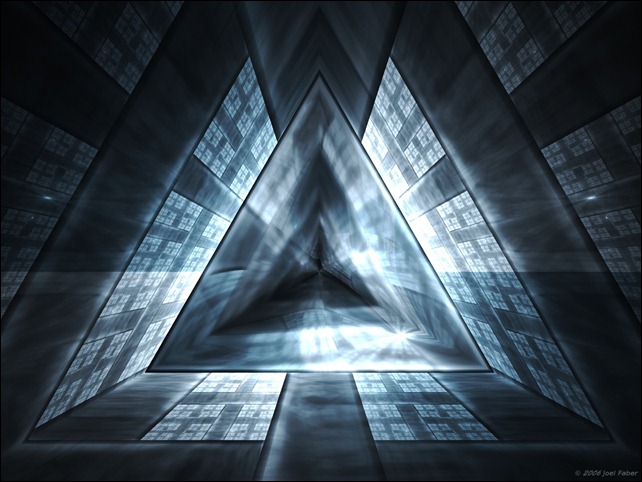 Cool triangle background