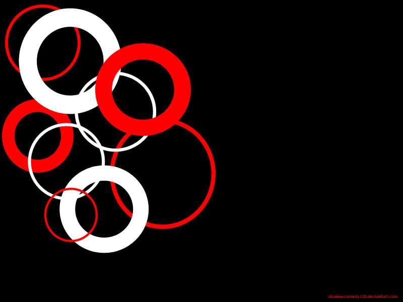 Black Red N White Wallpaper By Cluelessedy123