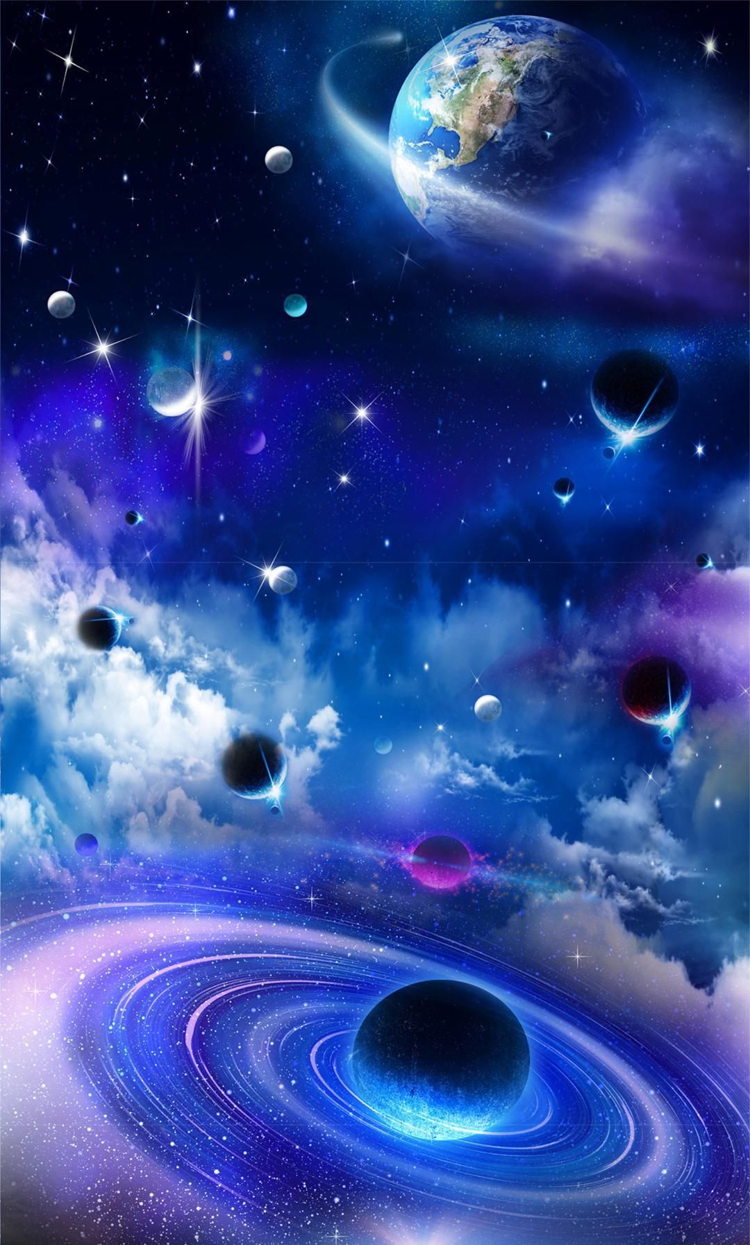 4k Galaxy Wallpaper Explore More Earth Milky Way Moon Planet
