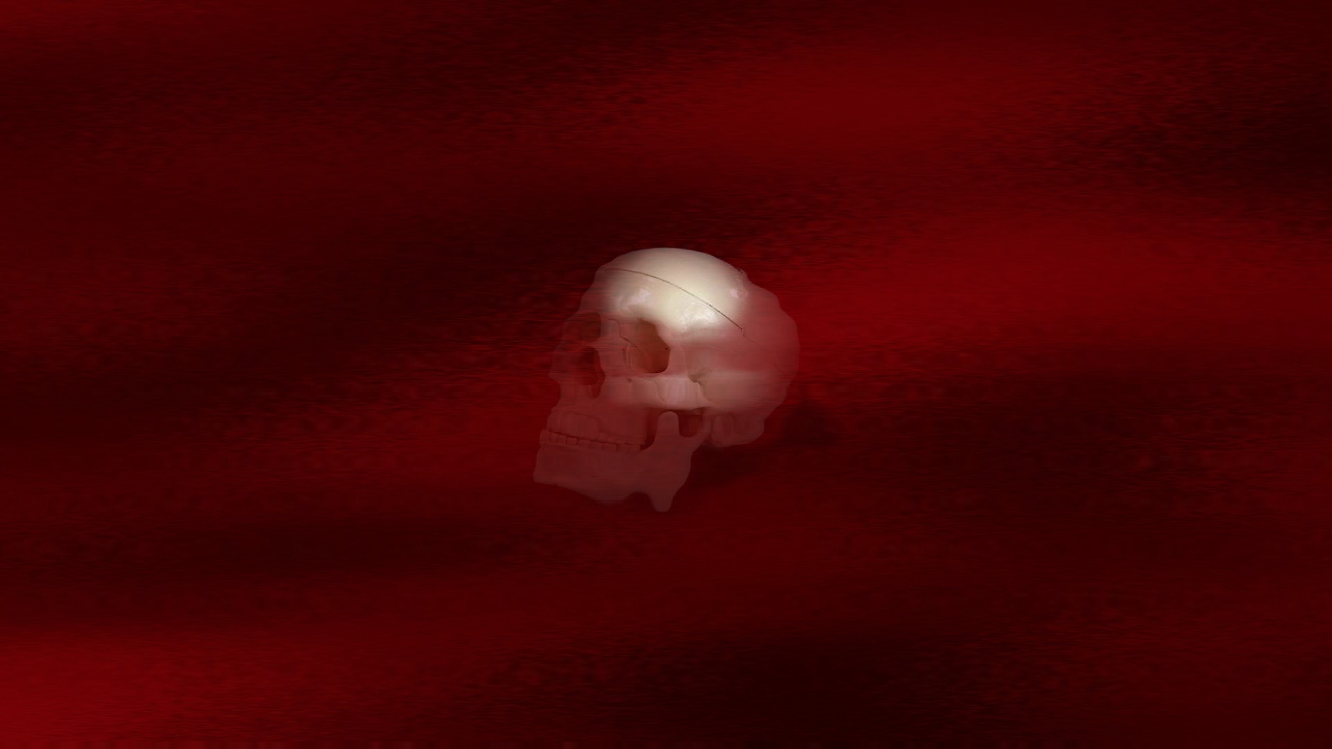 Screensaver Skull Art Tchiro