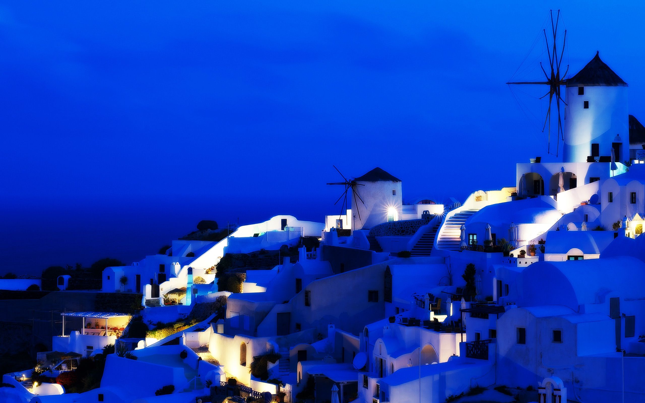 Masturo Wandes On HD Wallpaper Santorini Greece