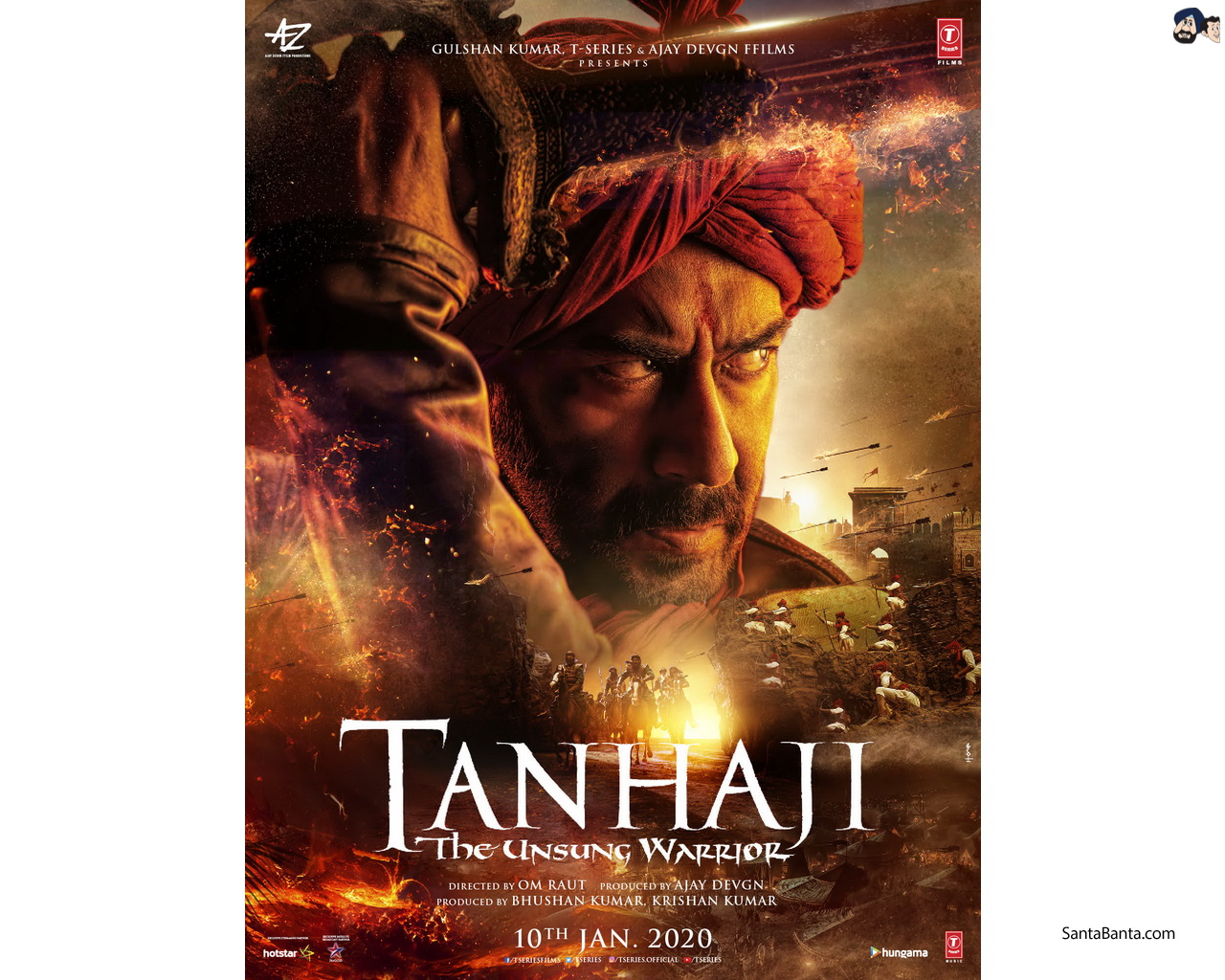 Tanhaji The Unsung Warrior Movie Wallpaper