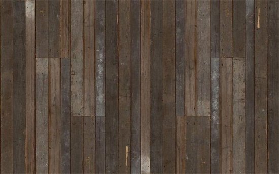 Wood Paneling Without The Splinters With Scrapwood Wallpaper