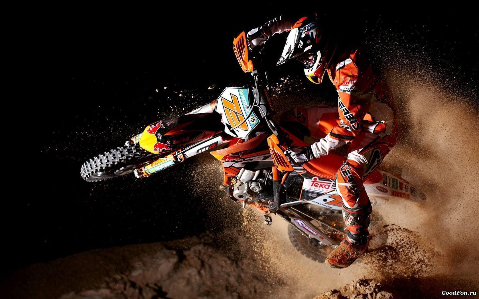 Wallpaper Motocross Ktm