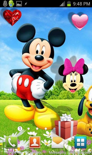 Bigger Mickey Mouse Hq Live Wallpaper For Android Screenshot