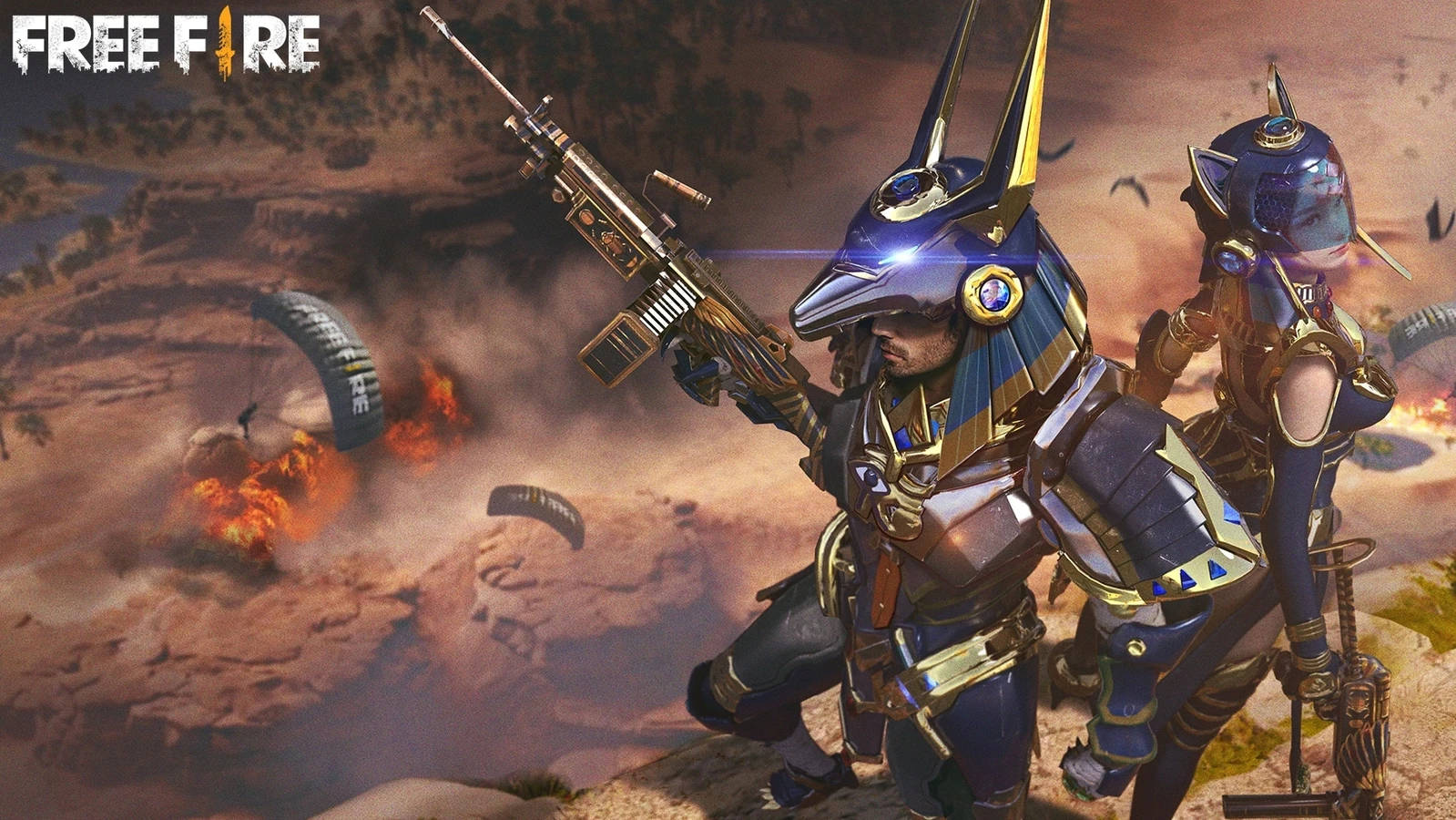 Fire Banner Elite Wallpaper