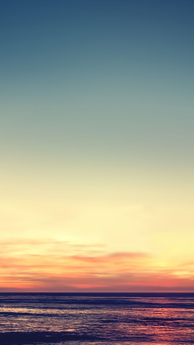 Tranquil Sunset iPhone 5s Wallpaper