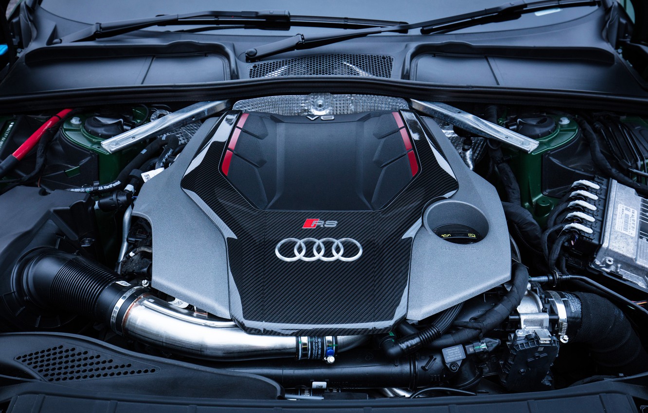Wallpaper Audi Engine Rs5 Coupe Rs Image For Desktop
