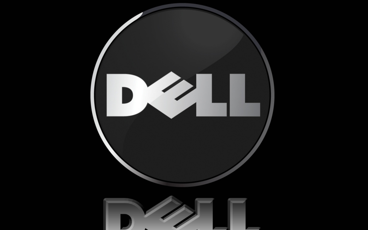 Dell Black Background X Widescreen Wallpaper