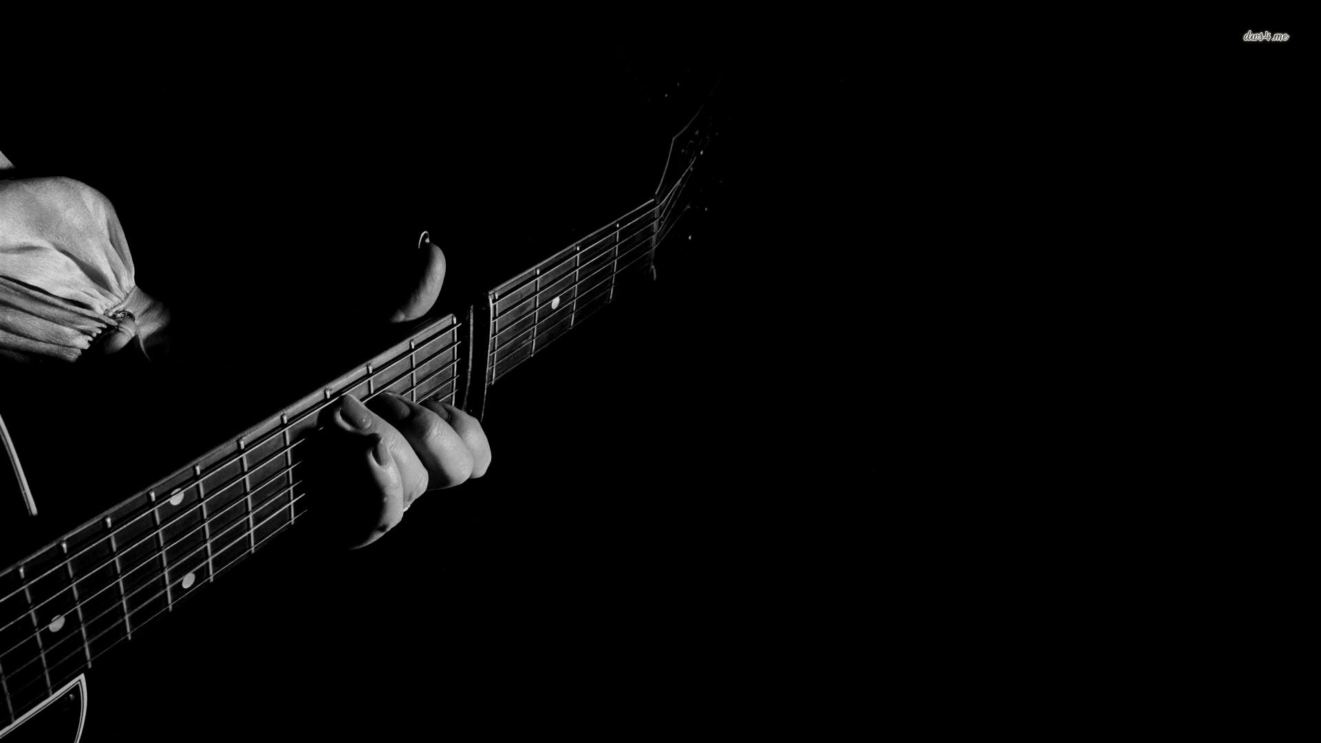 Dark Guitar Player Wallpaper At Wallpaperbro