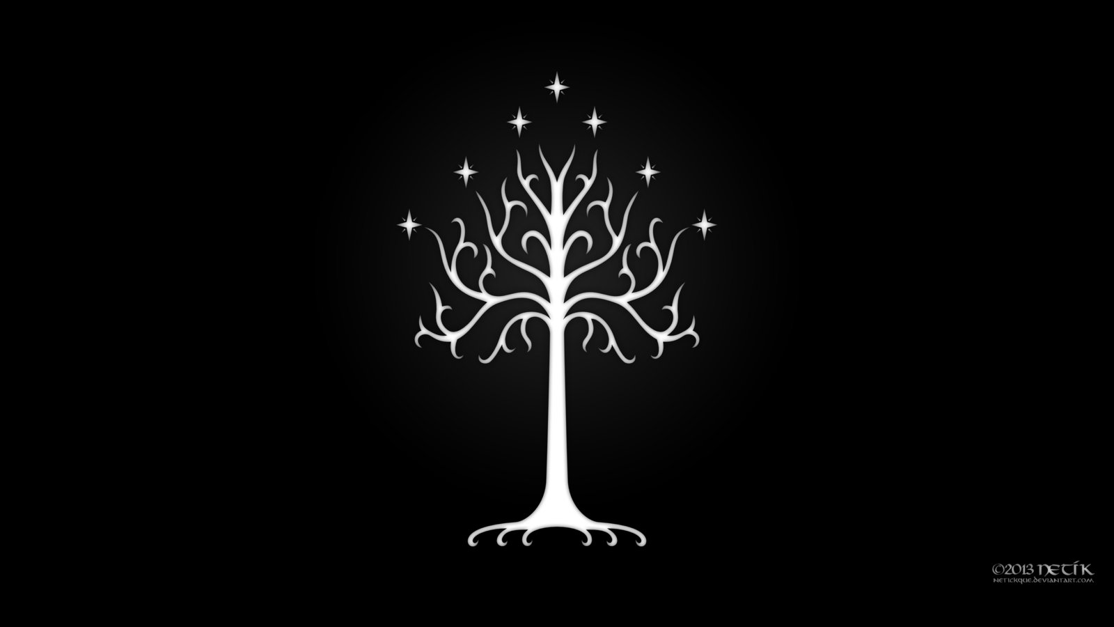 White Tree Of Gondor Able Wallpaper By Ickque On