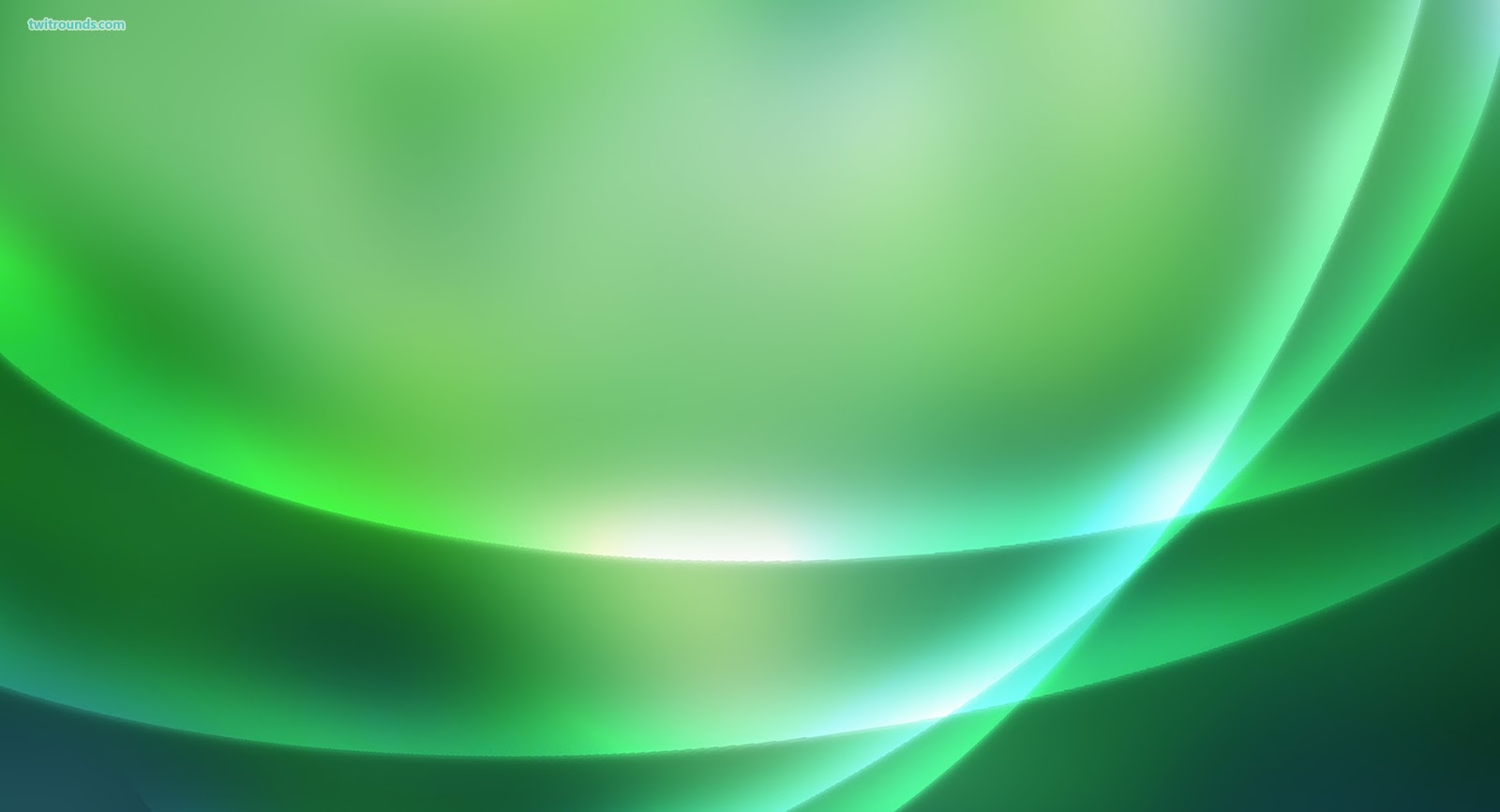 Green Aurora HD Wallpaper
