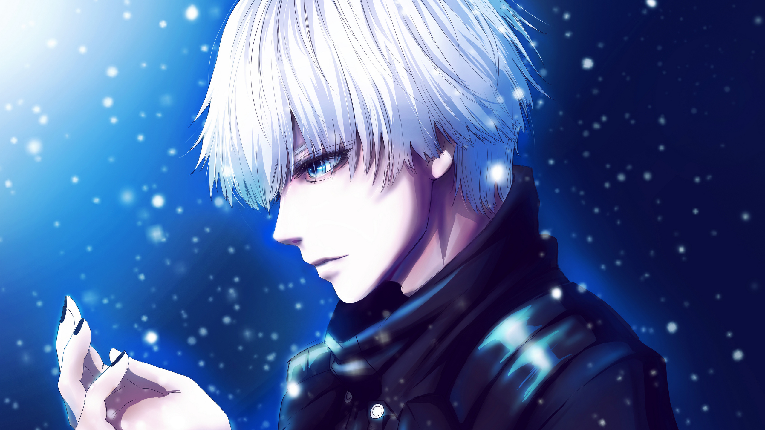 4k Ken Kaneki Tokyo Ghoul 1440p Resolution HD Wallpaper Image Photos