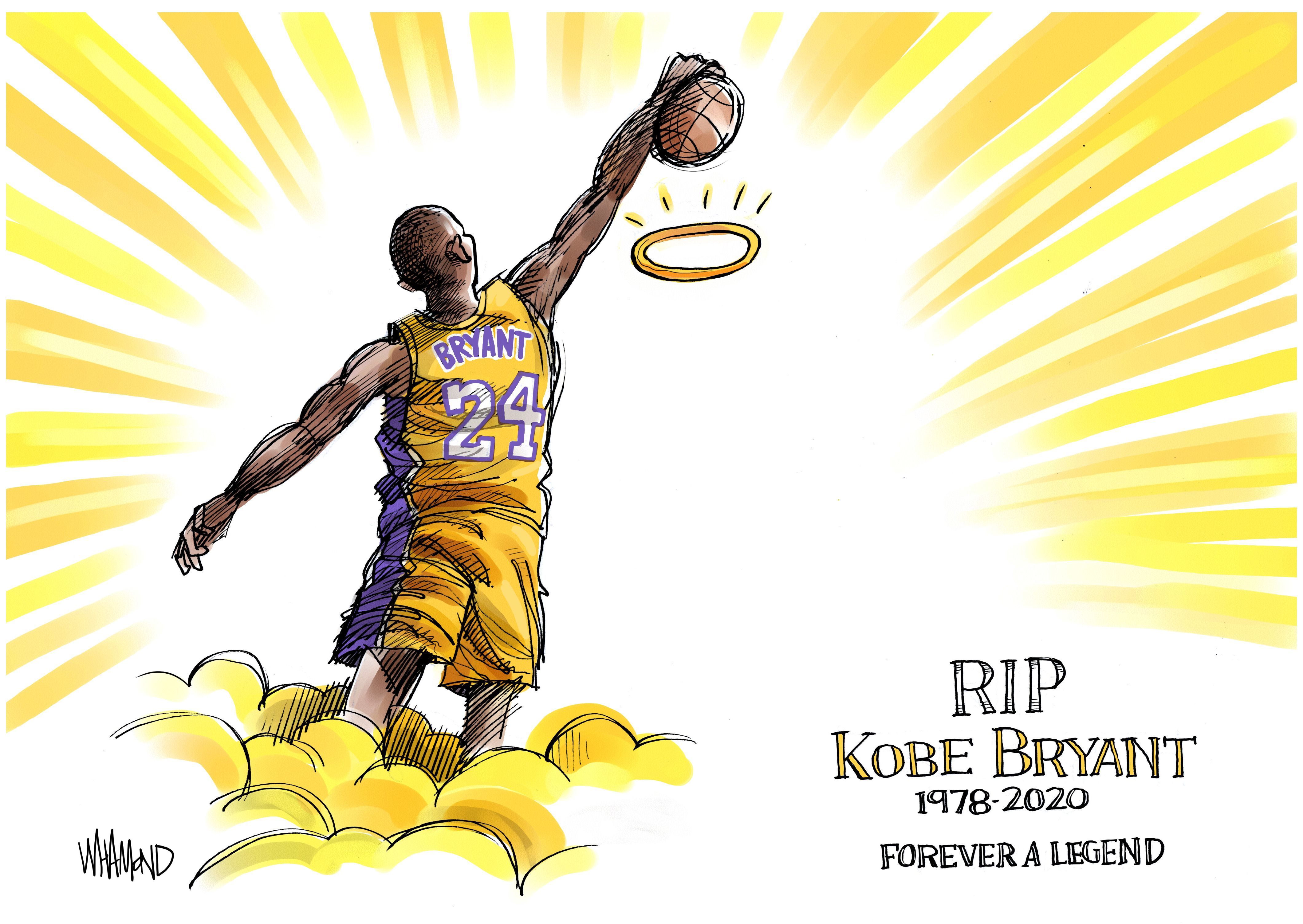 Cartoons Kobe Bryant S Death Memorialized By Artists Around The