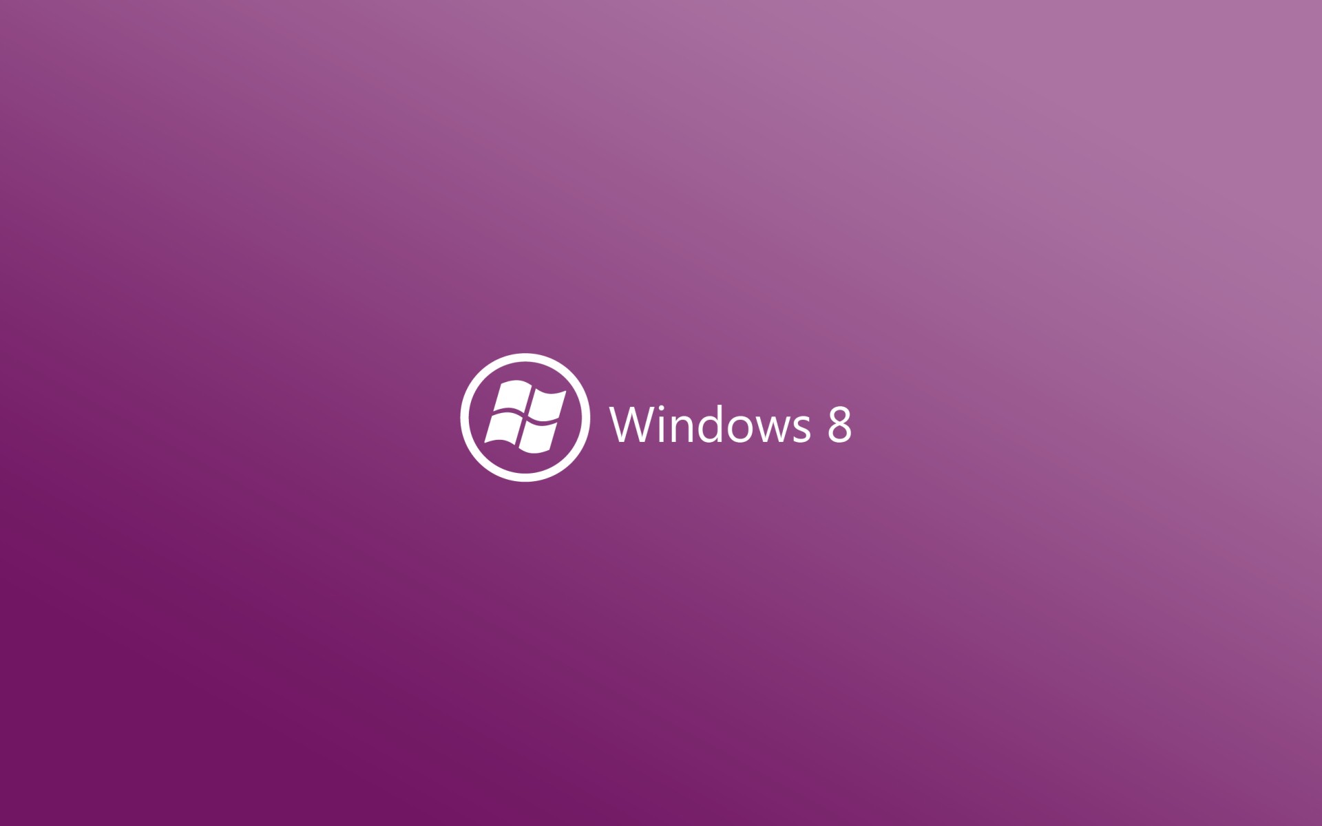 Windows 8 Wallpaper Logo on 10 Colors of Background Zon Saja