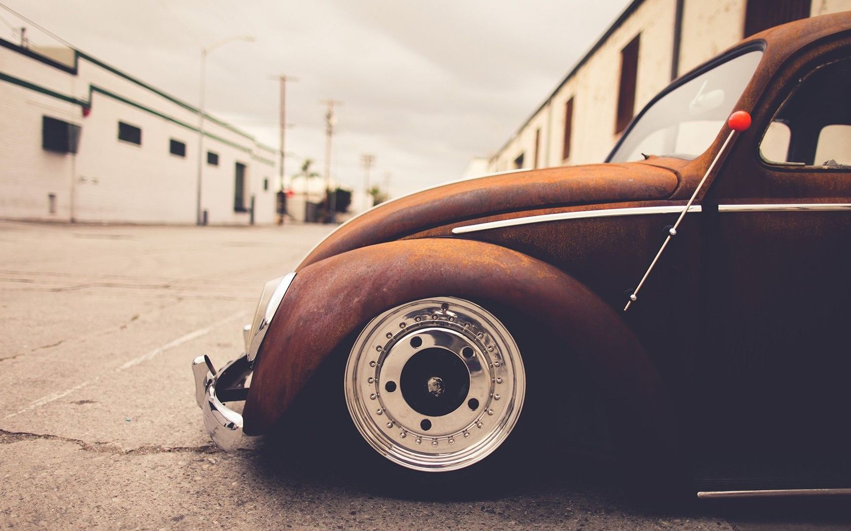Rusty Volkswagen Beetle Wallpaper