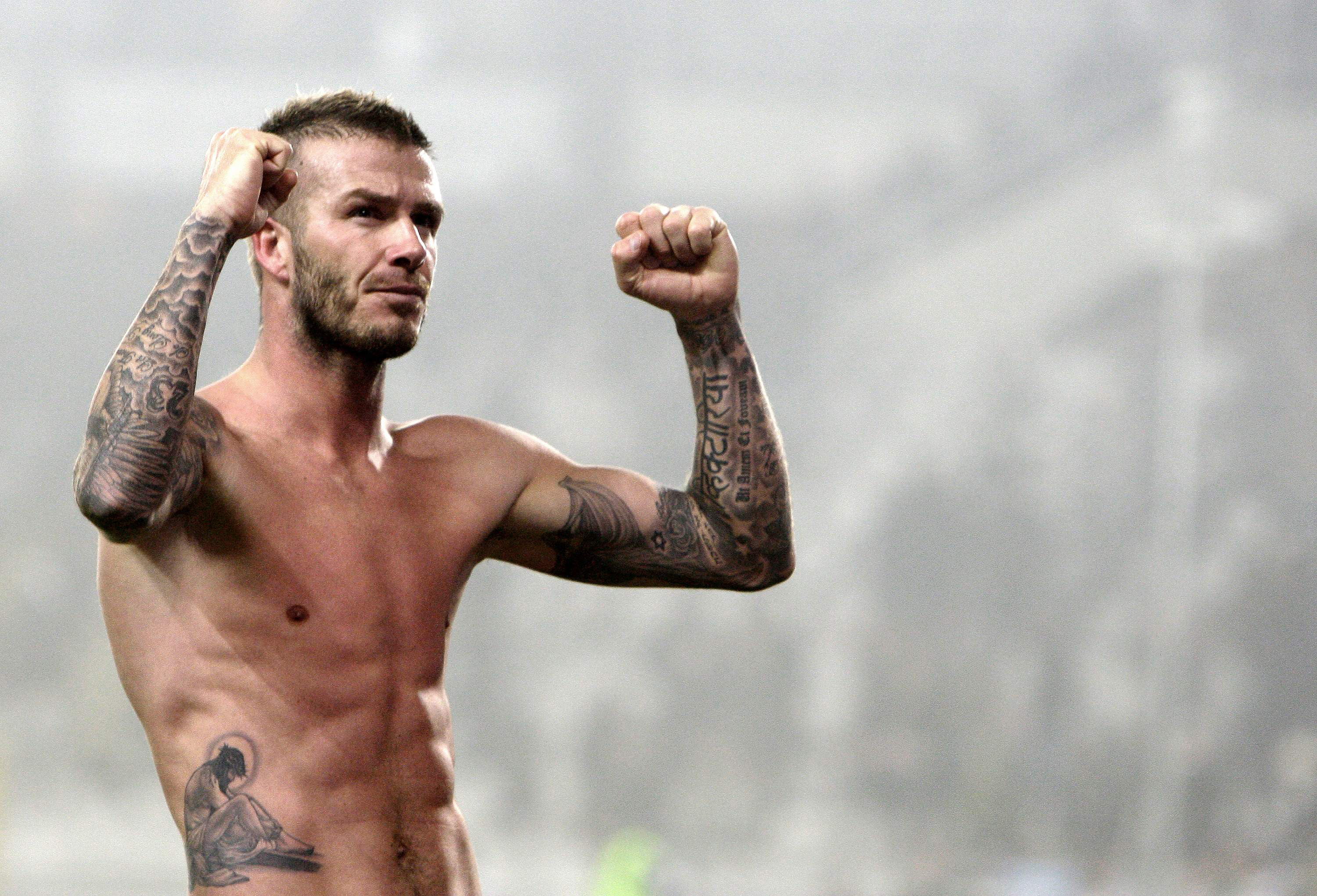 David Beckham Tattoo HD Wallpaper Imagebank Biz