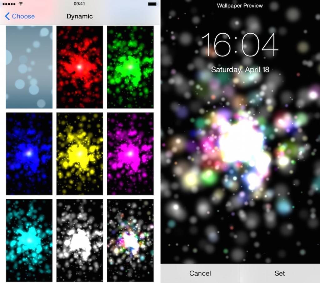 Particle Wallpaper Brings Brand New Dynamic To Ios