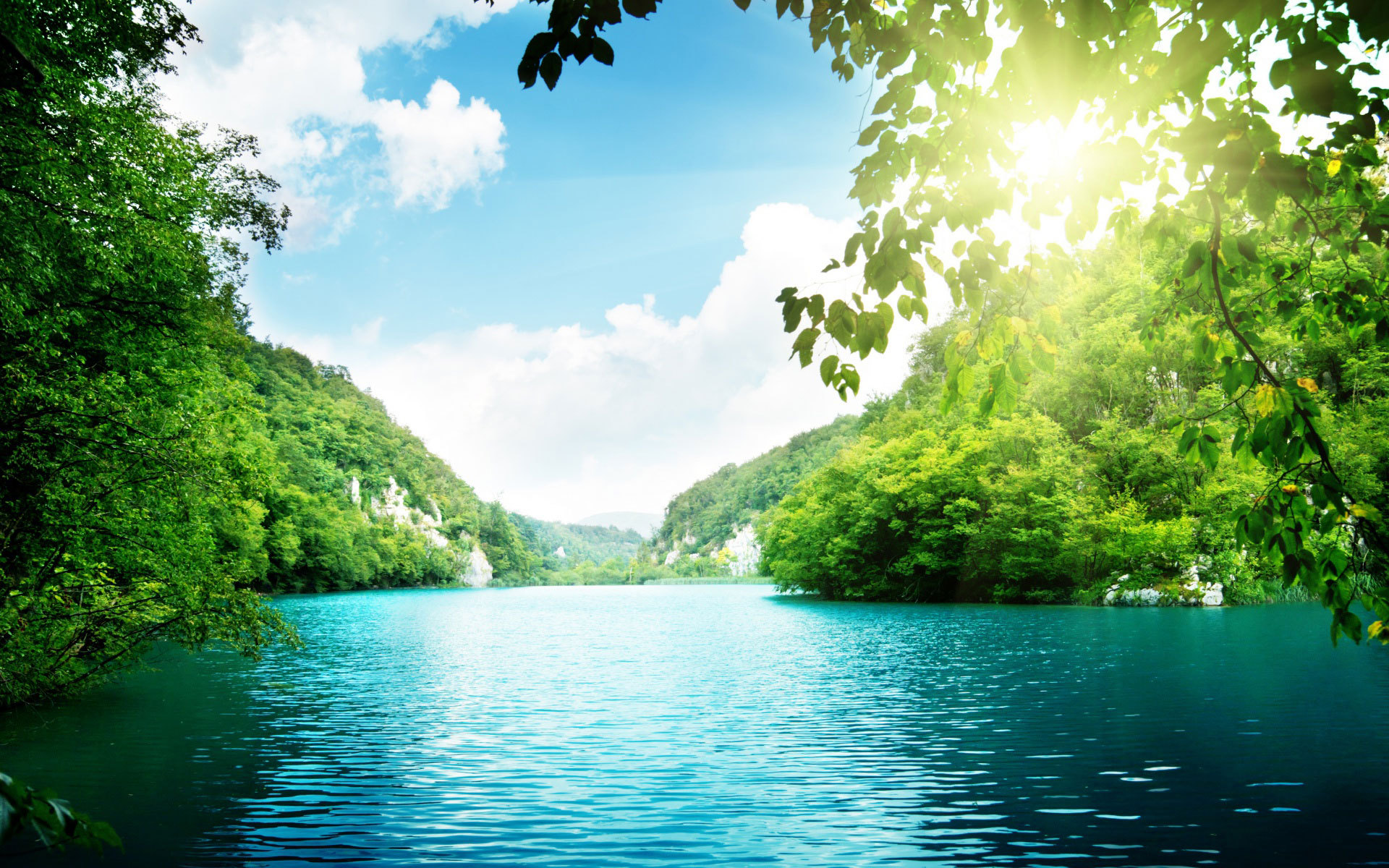 Lake Of The Mountains In Summer Wallpaper And Image