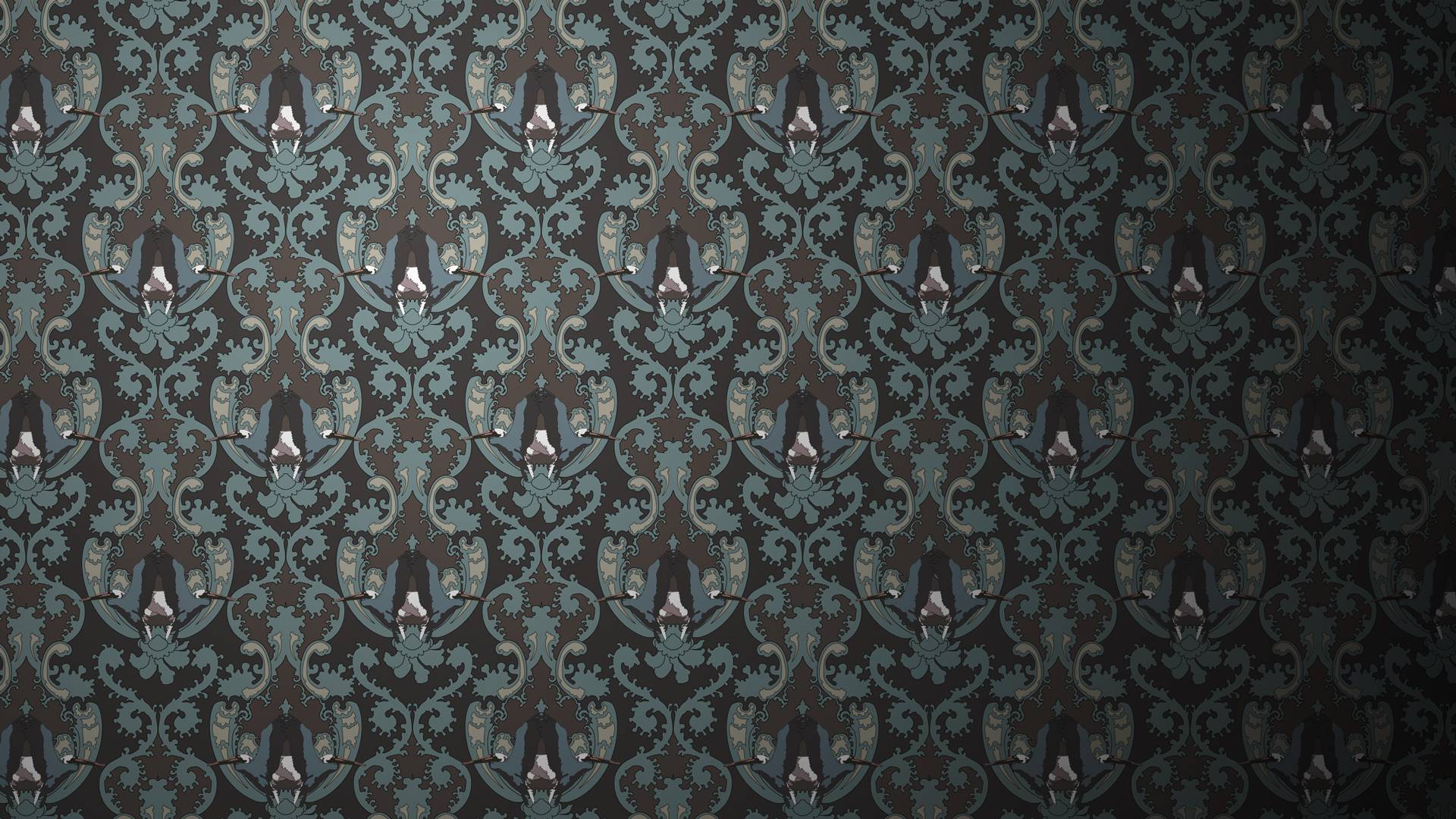 Gothic Victorian Fabric Wallpaper and Home Decor  Spoonflower