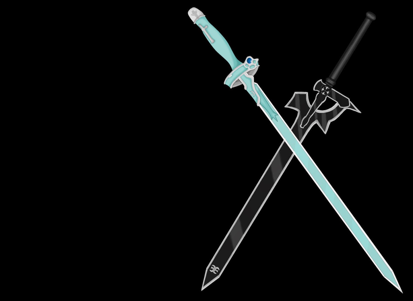 O Desenhar Mang Sword Espadas Sao Art On Line
