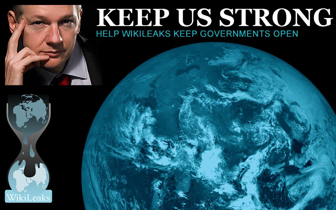 Julian Assange Wallpaper
