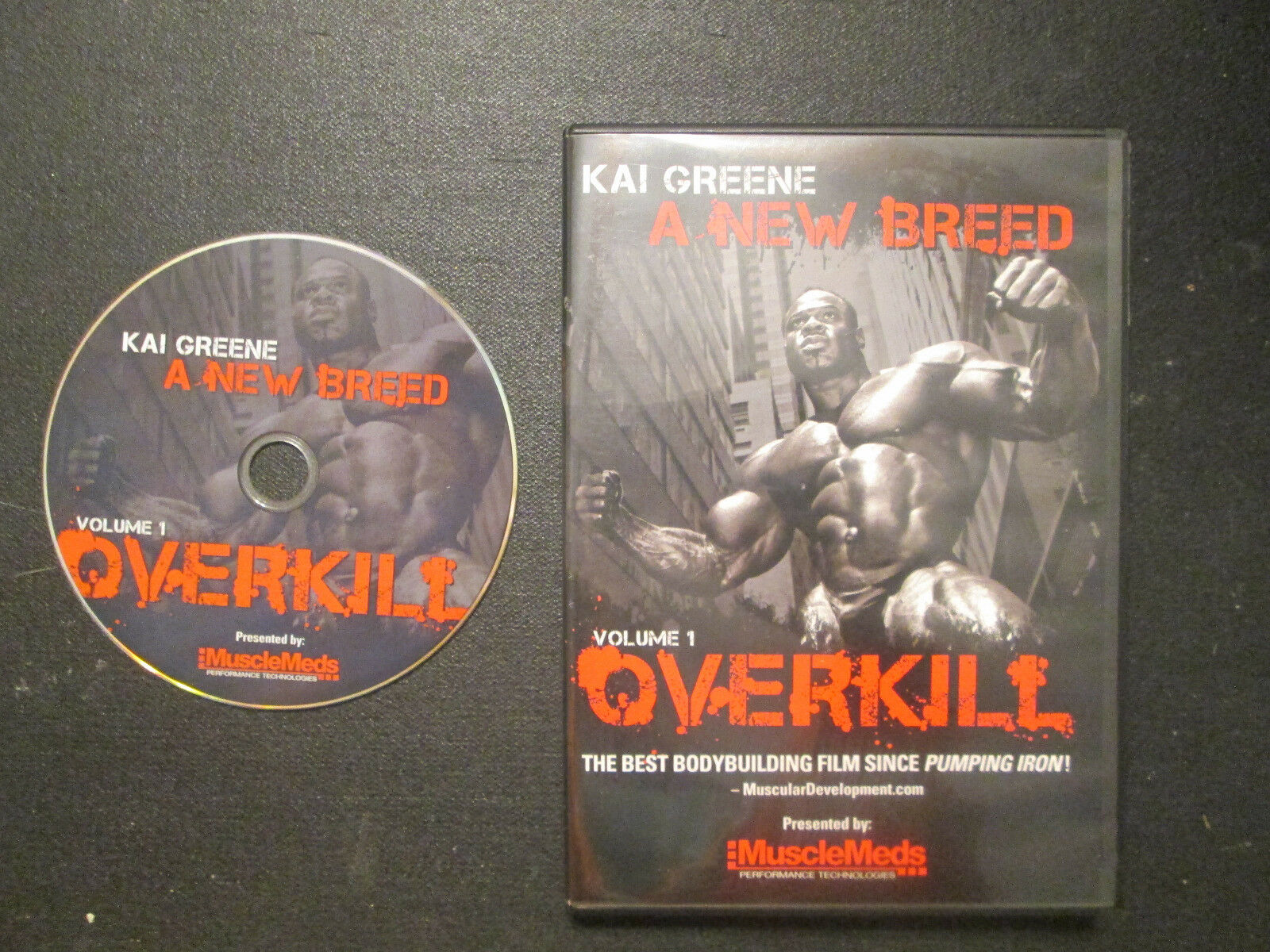 Rare Dvd Kai Greene A Breed Overkill Volume