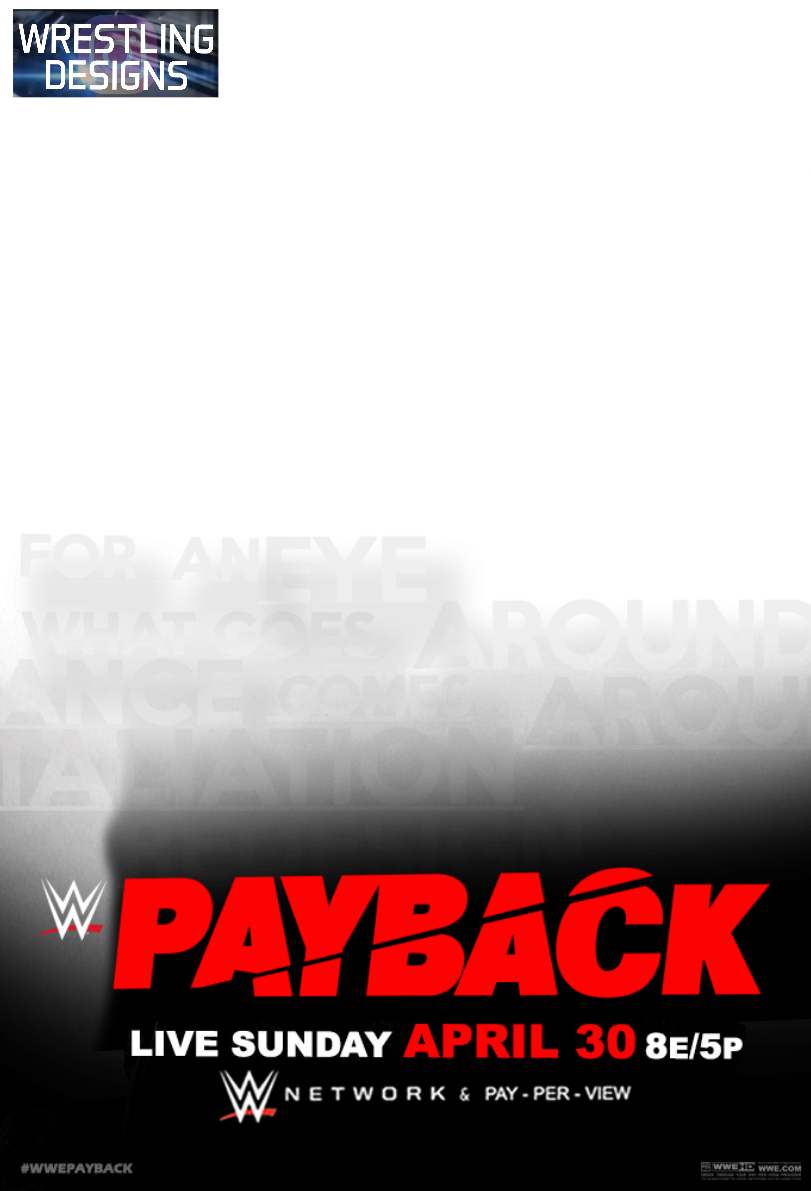 Wrestling Renders Background Custom Posters Payback