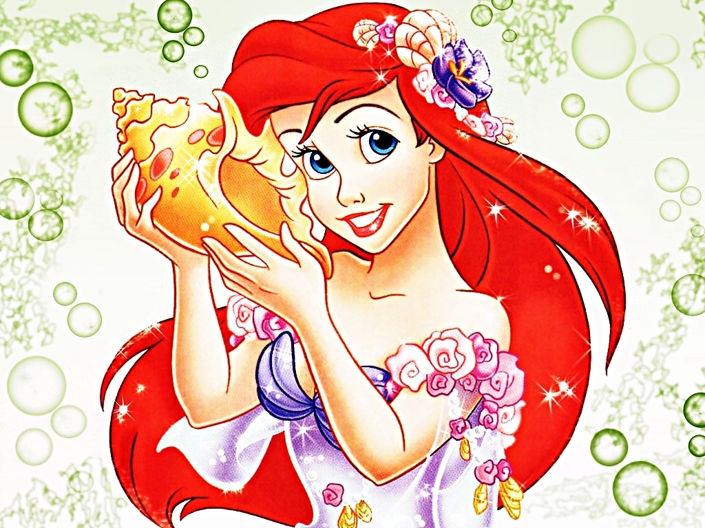 Disney Wallpaper Princess Ariel Walt Characters