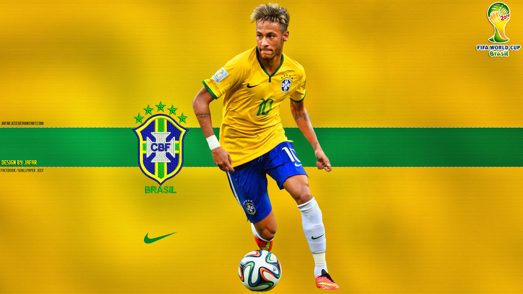 Neymar Brazil World Cup Wallpaper By Jafarjeef
