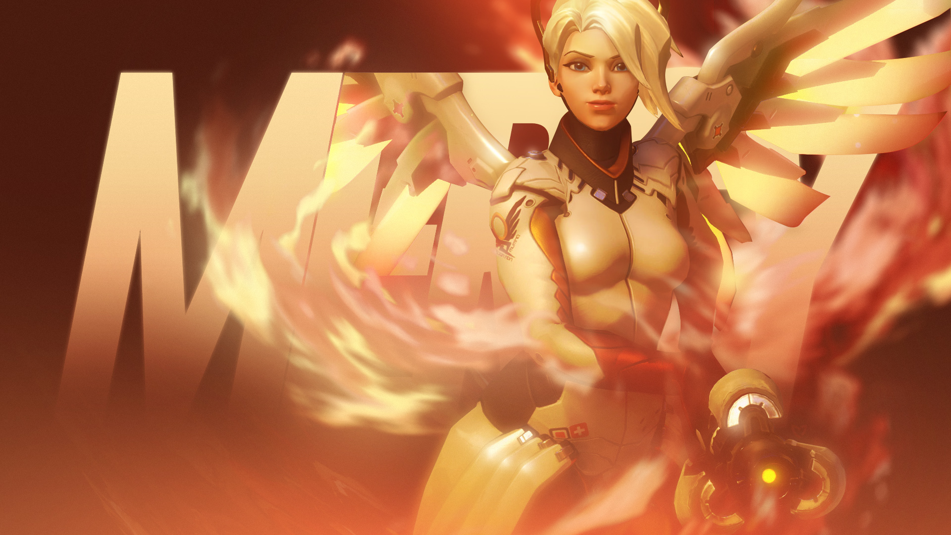 Merc Overwatch Wallpaper Background