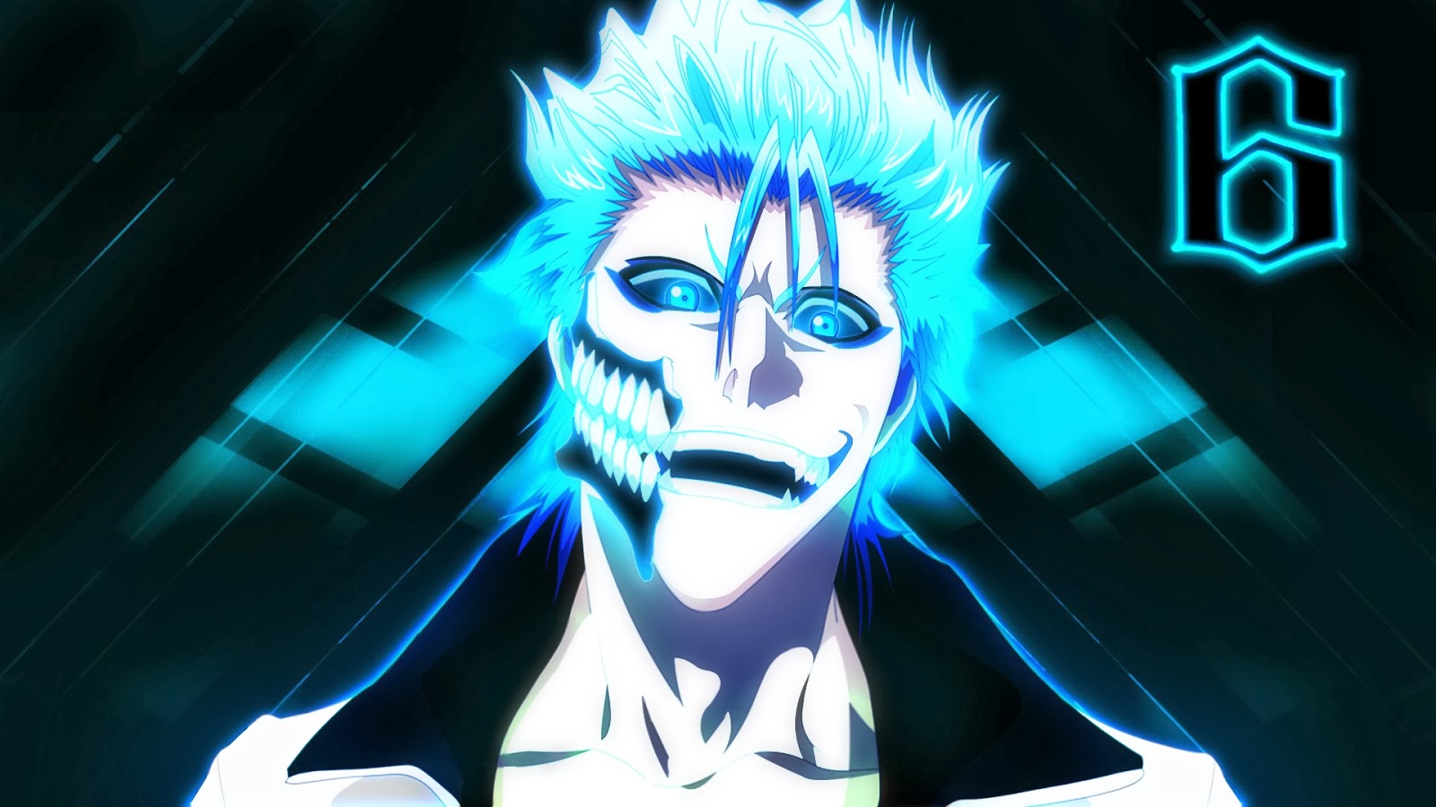 Grimmjow Jeagerjaques Espada Number Male Bleach Anime HD Wallpaper