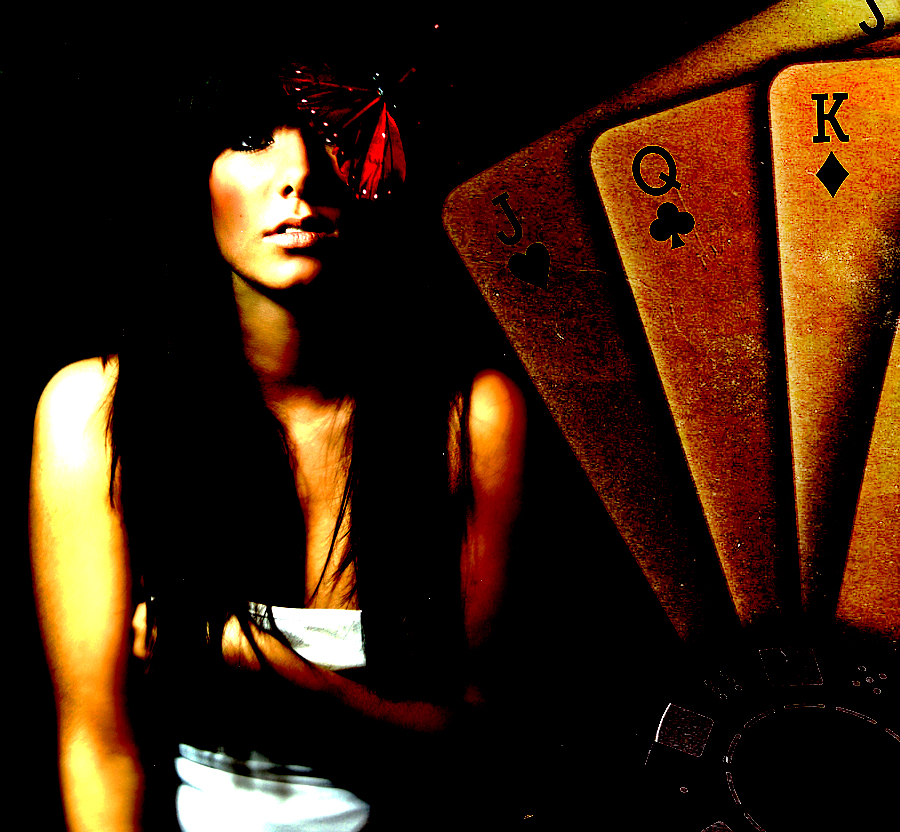Poker Wallpaper Sexy Cards Chips