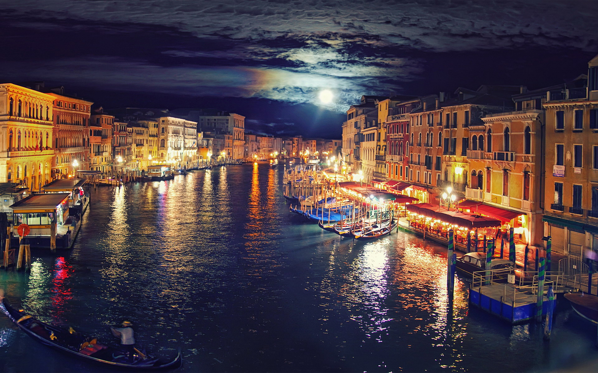 Venice Night Wallpaper