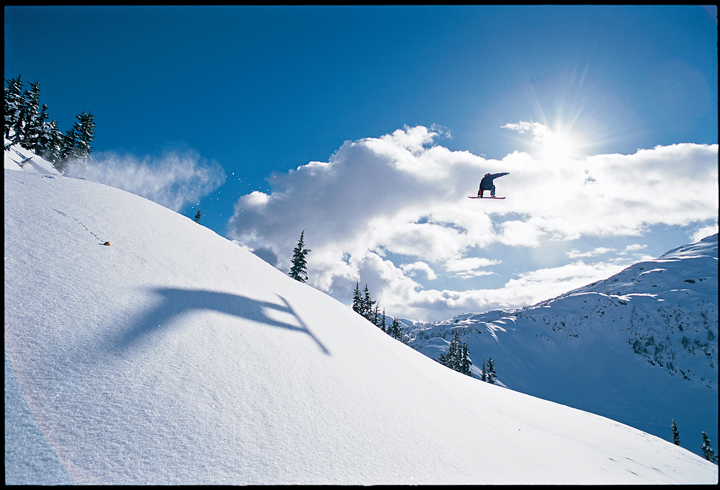 Backcountry Snowboarding HD Wallpaper Whistler