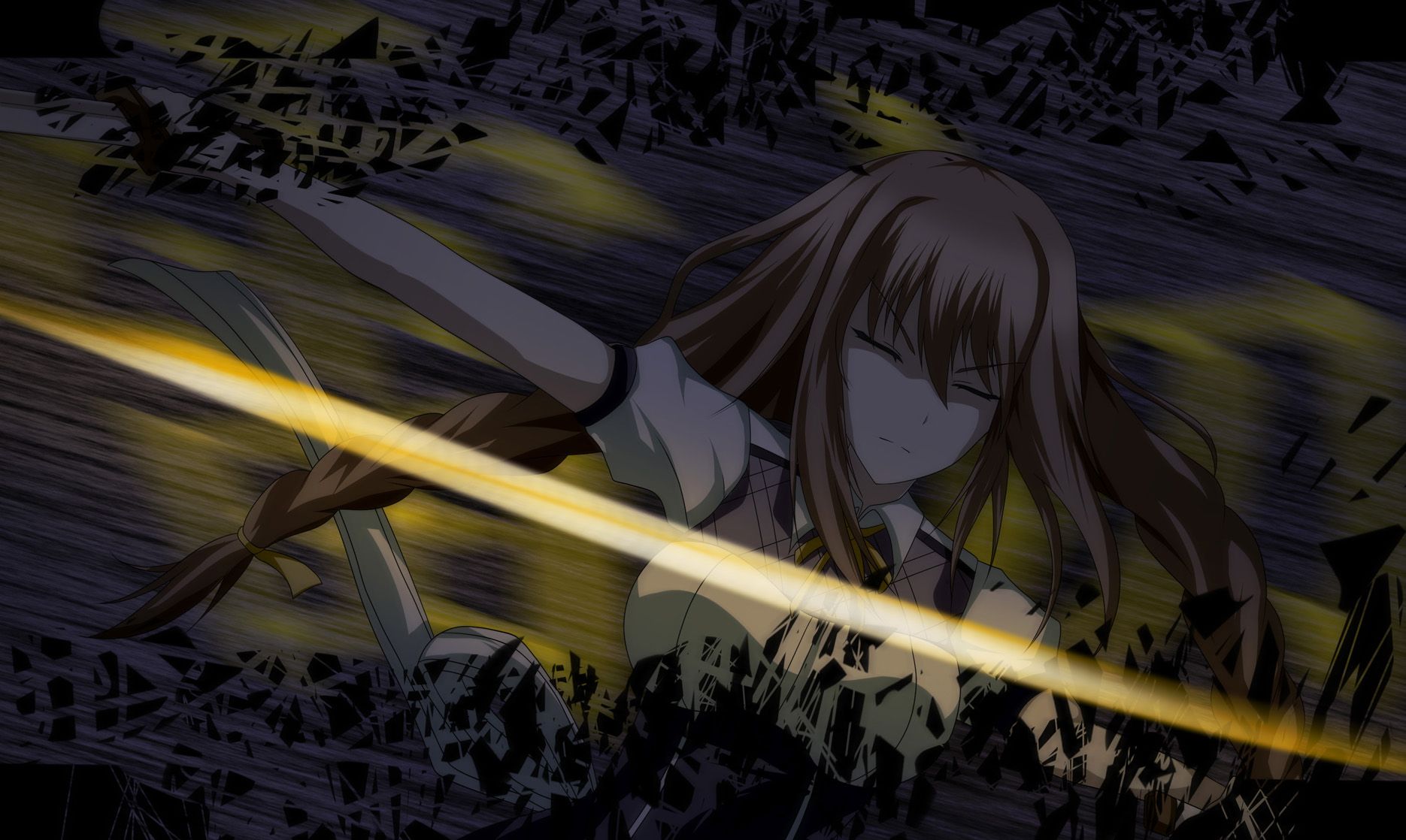 Anime Chivalry Of A Failed Knight Tohka Todo Wallpaper