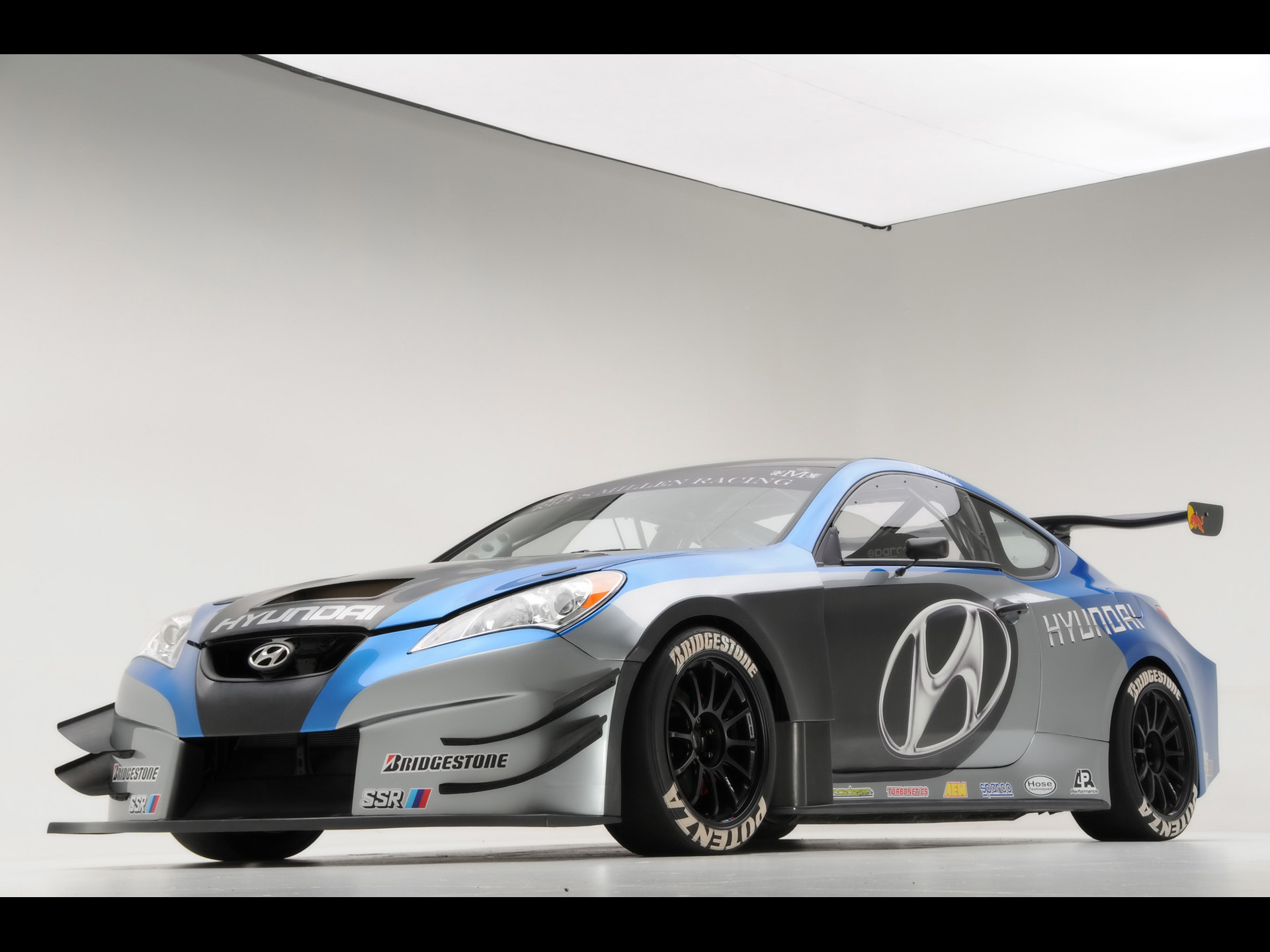 Hyundai Rhys Millen Racing Genesis Coupe Studio Front And