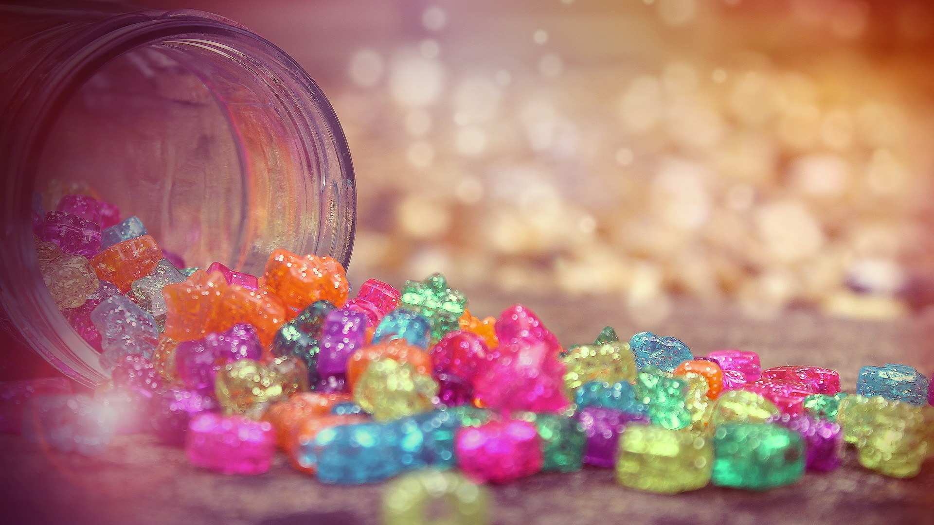 Colorful Candy Delight Wallpaper
