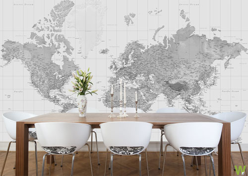 Map Wallpaper Collection From Wallpapered 2014 Interior Design