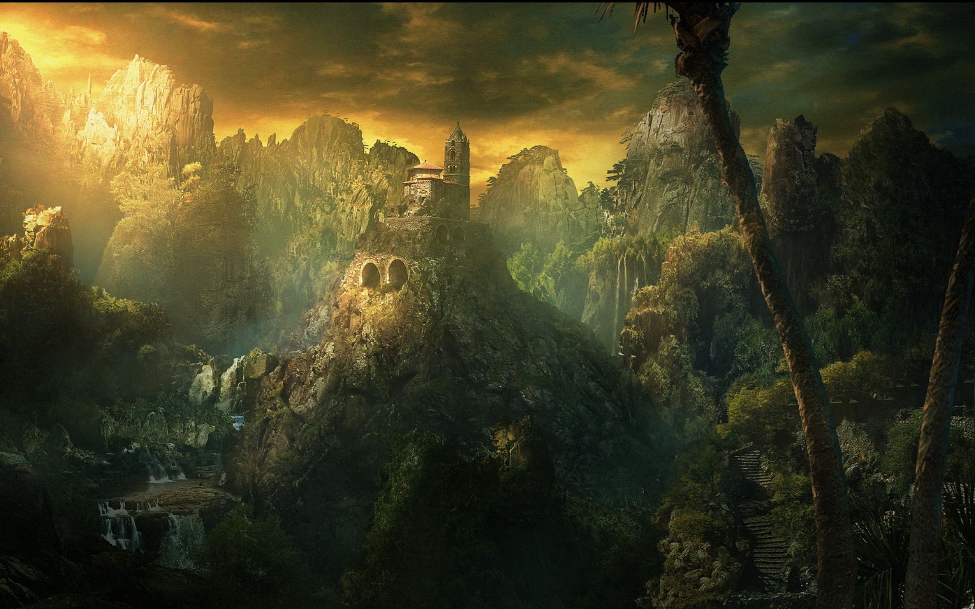 Fantasy Landscape Wallpaper HD Pulse
