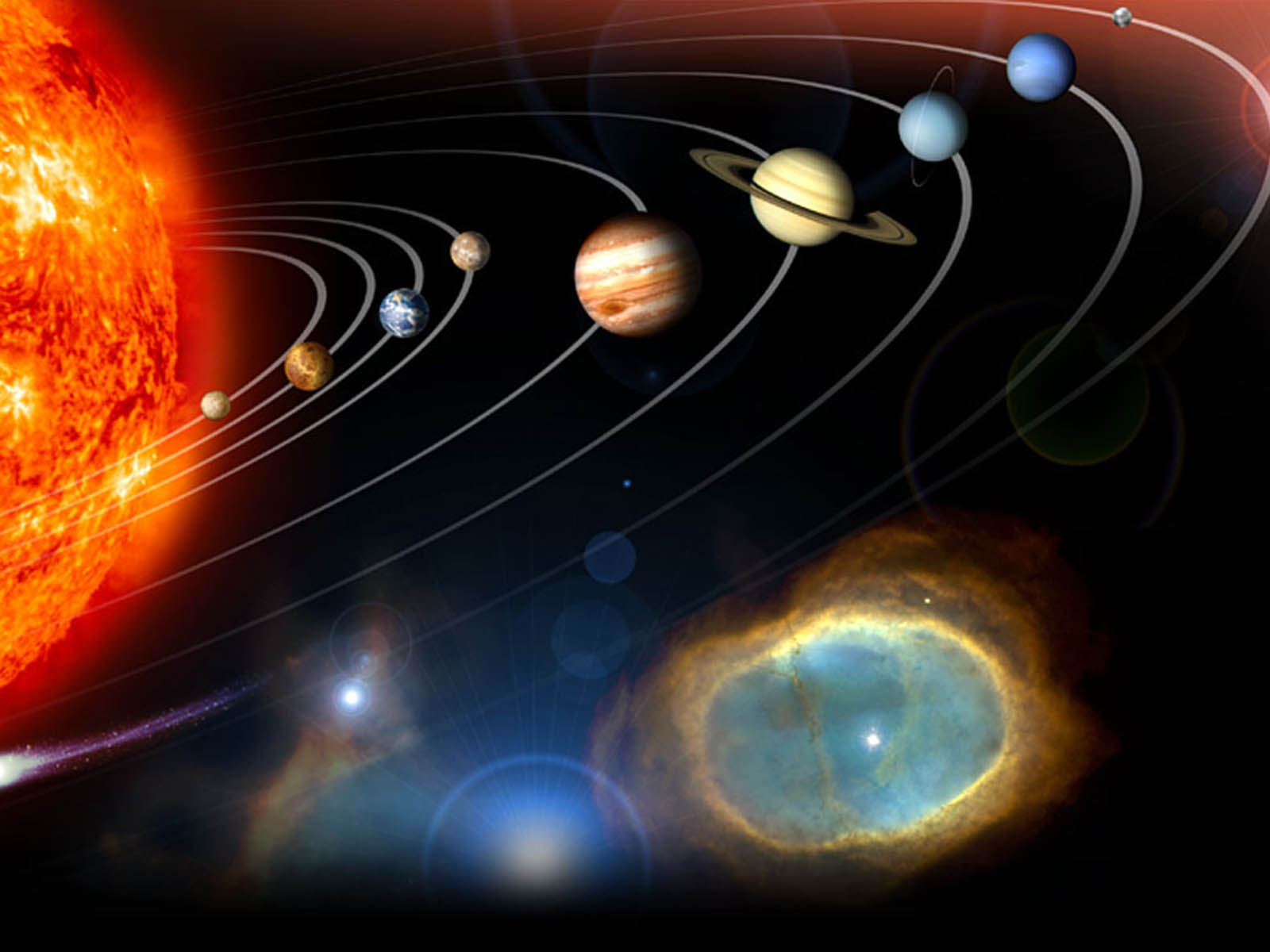Desktop Wallpaper Solar System Background