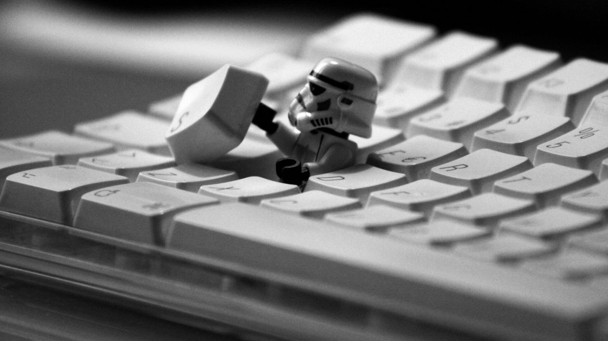 Apple Star Wars Lego Stormtrooper Wallpaper