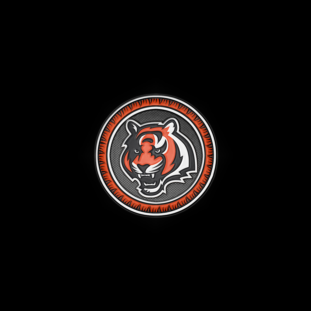 bengals logo black background