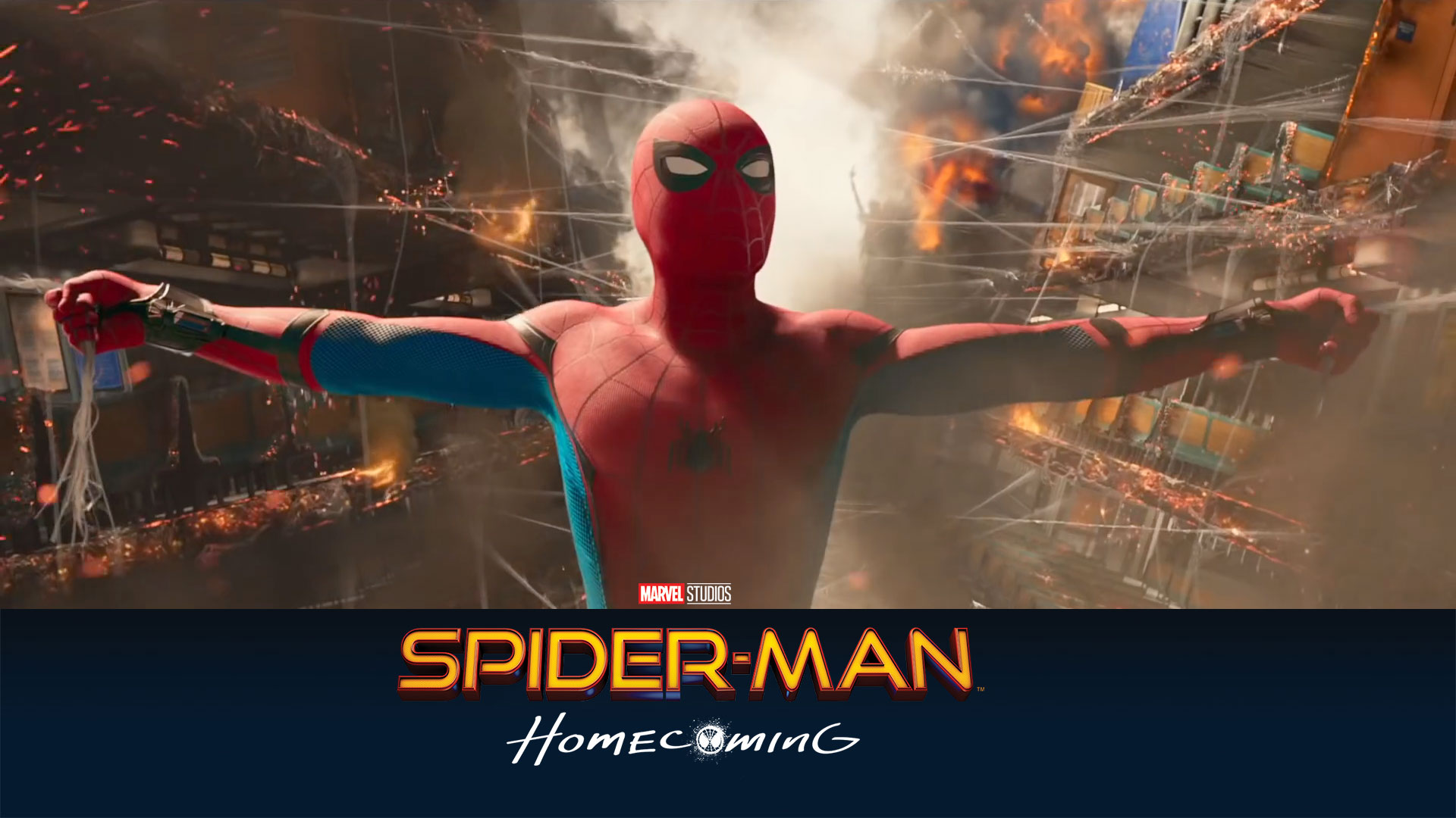 Spider Man Homeing Movie Desktop Wallpaper