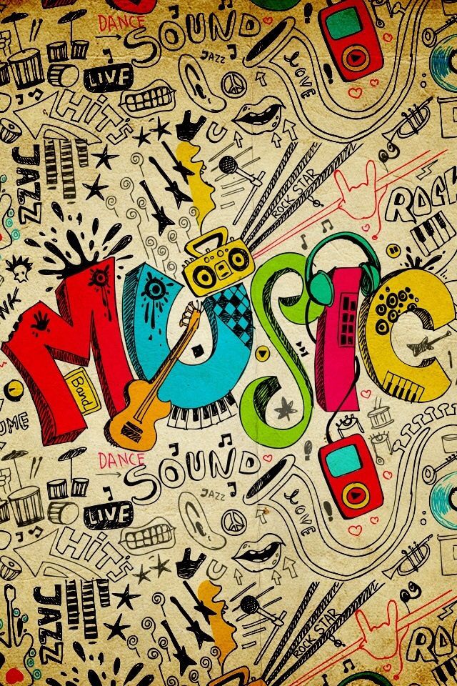 Music Wallpaper Doodle Image Quotes
