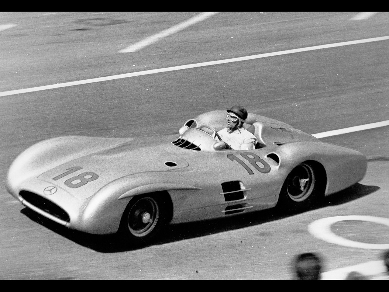 Mercedes Benz And Juan Manuel Fangio Reims In Full