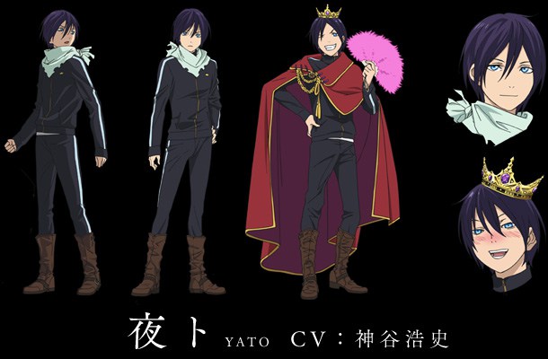 Noragami Aragoto Anime Character Designs Yato