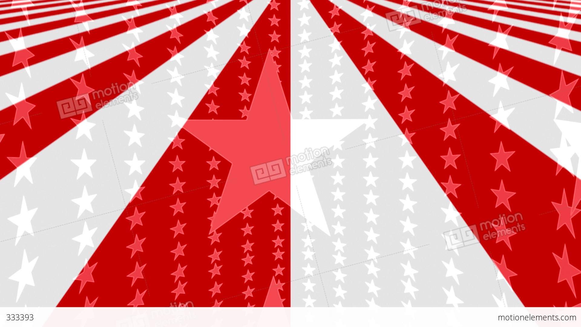 Stars Stripes Animated Patriotic Background Loop Stock