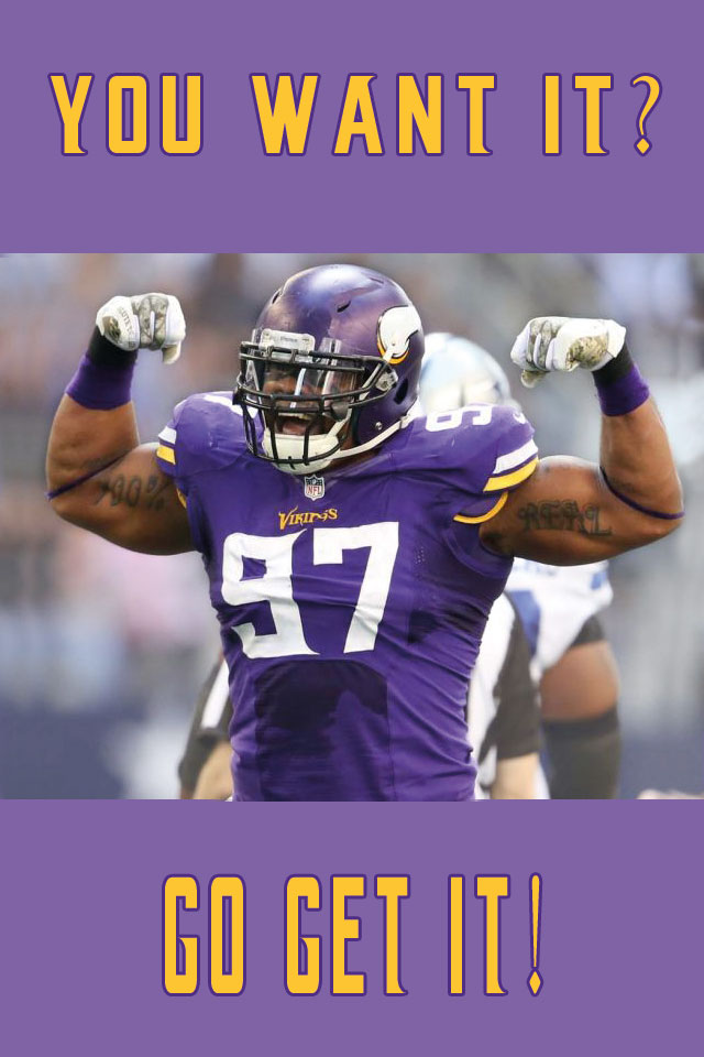 Everson Griffen Mobile Wallpaper Just In Case Other Skoldiers