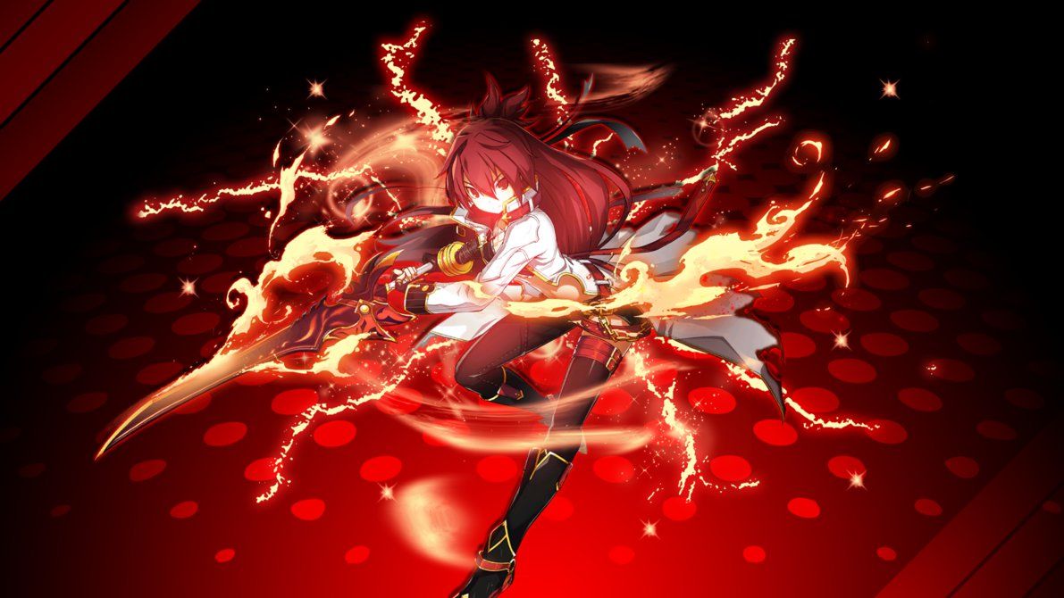 Wide HDq Elesis Blazing Heart Wallpaper